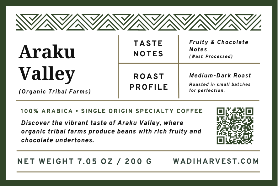 Araku Valley Coffee – Freshly Roasted Single-Origin Specialty Beans, 100% Arabica | Wadi Harvest